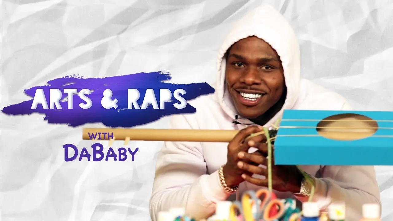 DaBaby Freestyles With Kids | Arts & Raps | All Def Music background