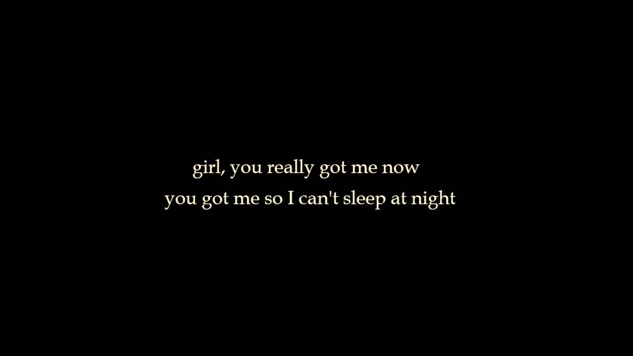 You Really Got me - The Kinks. (Lyrics)