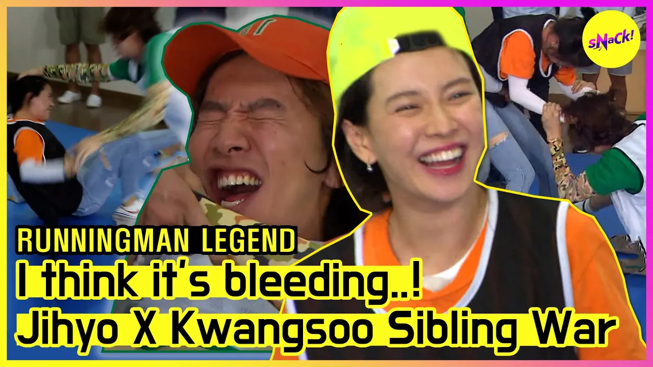 [RUNNINGMAN THE LEGEND] What happened if JIHYO and KWANGSOO wrestle each other🥊 (ENG SUB) (2021) | Watch on Movi47