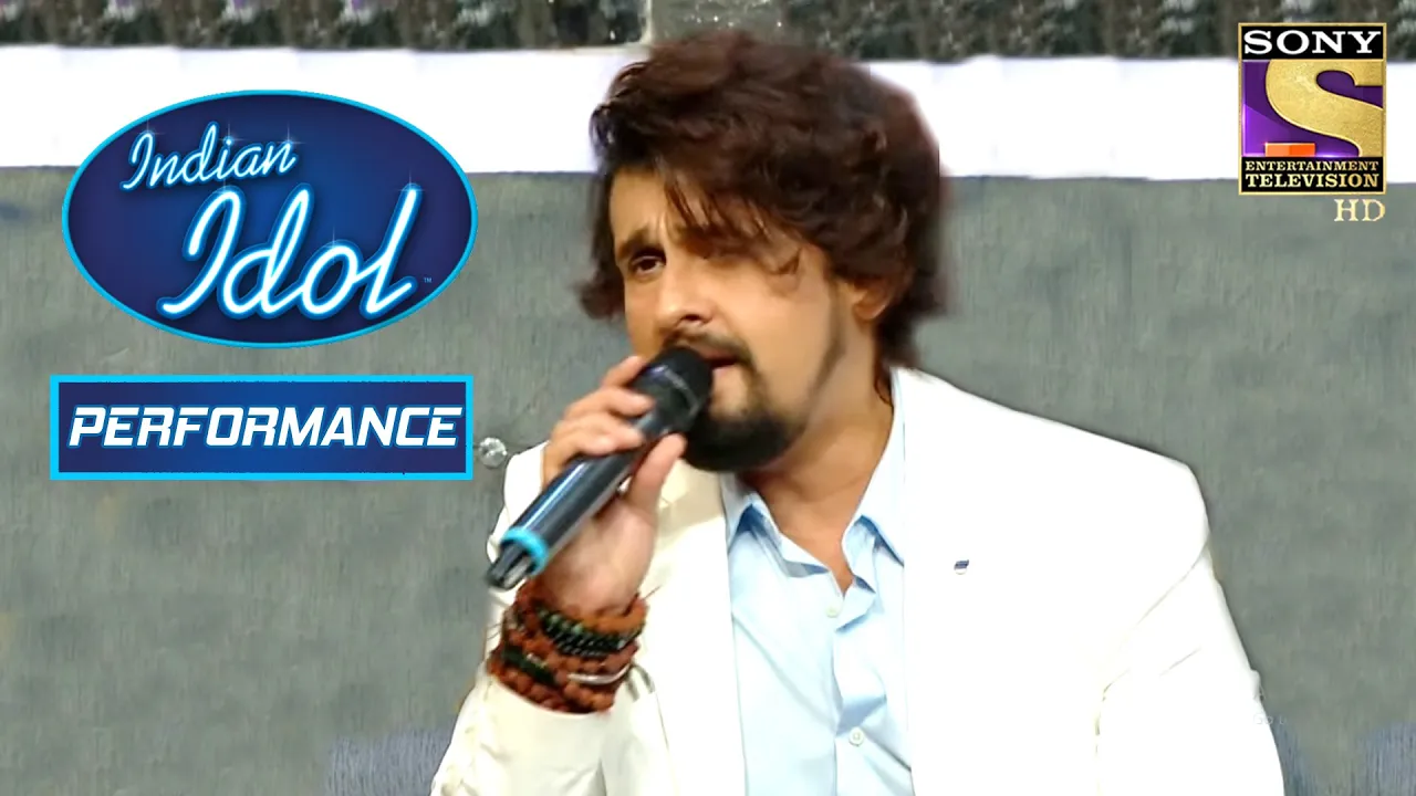 Sonu Nigam ने 'Kabhi Alvida Naa Kehna' पे किया Perform!| Indian Idol Season 10 background