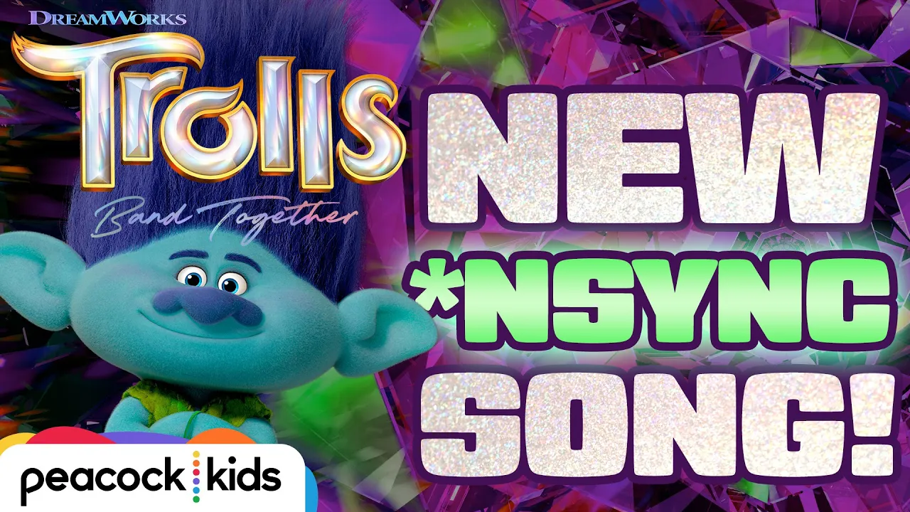 "Better Place" Official *NSYNC Lyric Video (2023) | TROLLS BAND TOGETHER background
