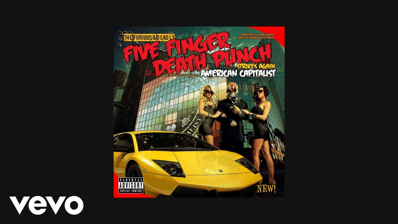 Five Finger Death Punch - 100 Ways to Hate (Official Audio) background