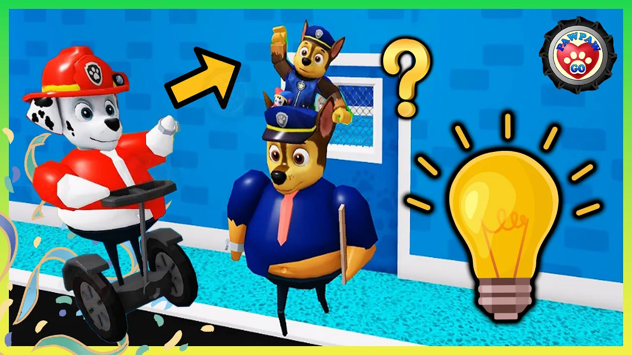 Paw Patrol Roblox Chase Mission - Escape From the Crazy School 汪汪隊立大功越獄瘋狂的學校 - 機器方塊 (2024) | Watch on Movi47
