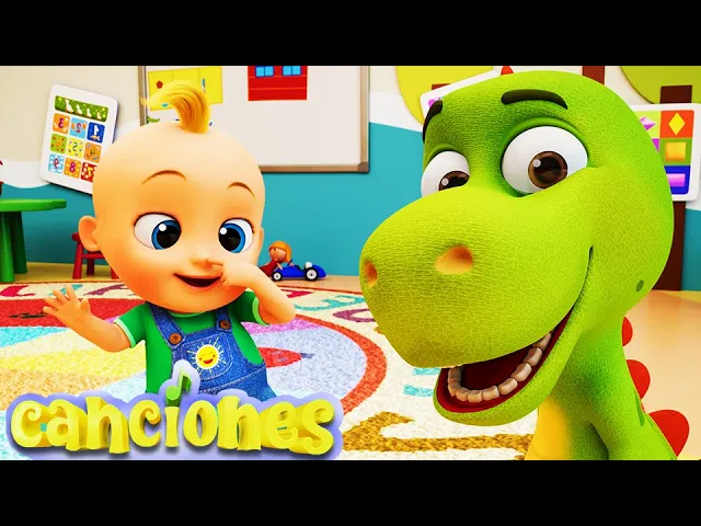 🦖Zigalu Zigalu en español ♫ Canciones Infantiles ♫ LooLoo background