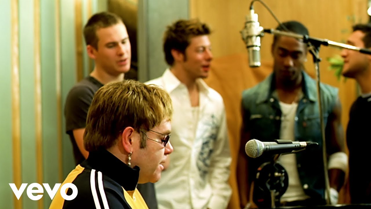 Blue, Elton John - Sorry Seems To Be The Hardest Word background