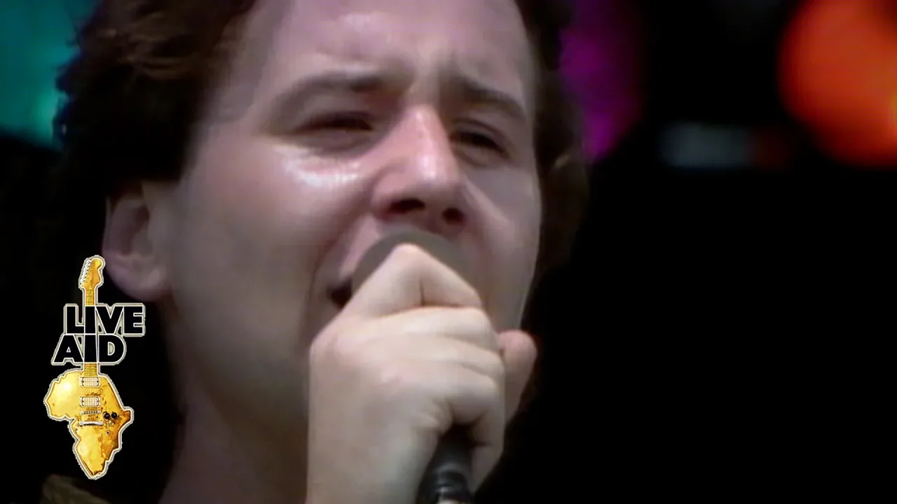 Simple Minds - Don't You (Forget About Me) (Live Aid 1985) background