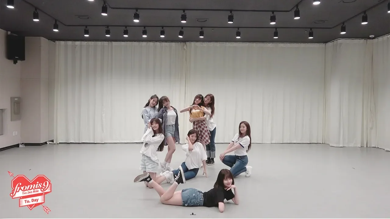 프로미스나인 (fromis_9) - 두근두근(DKDK) Choreography ver. background