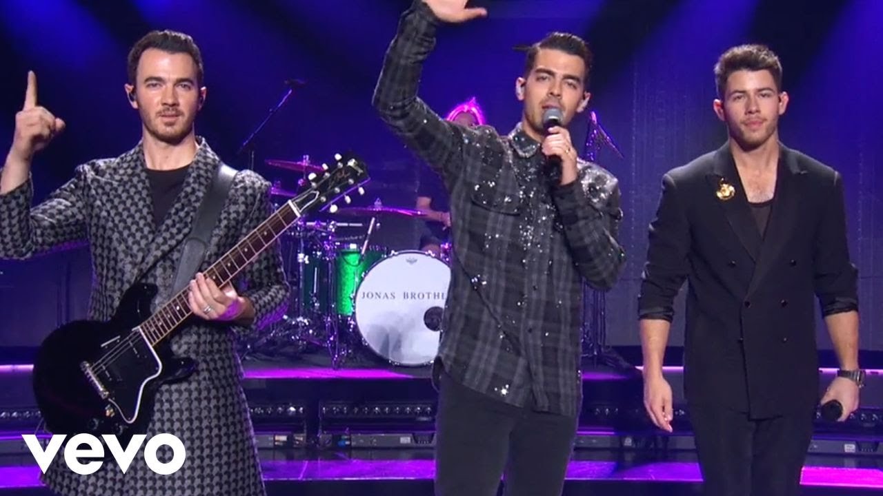 Jonas Brothers - Only Human (Live At The 2019 American Music Awards) background
