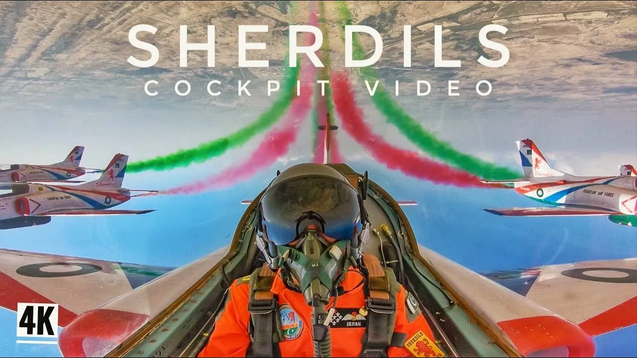 Sherdils GoPro 4K | PAF New Song 2020 | Shuja Haider - Allahu Akbar | PAF Aerobatics Team background