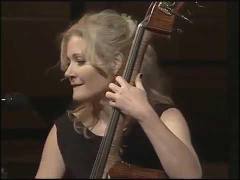 Nicki Parrott - Deep Purple background