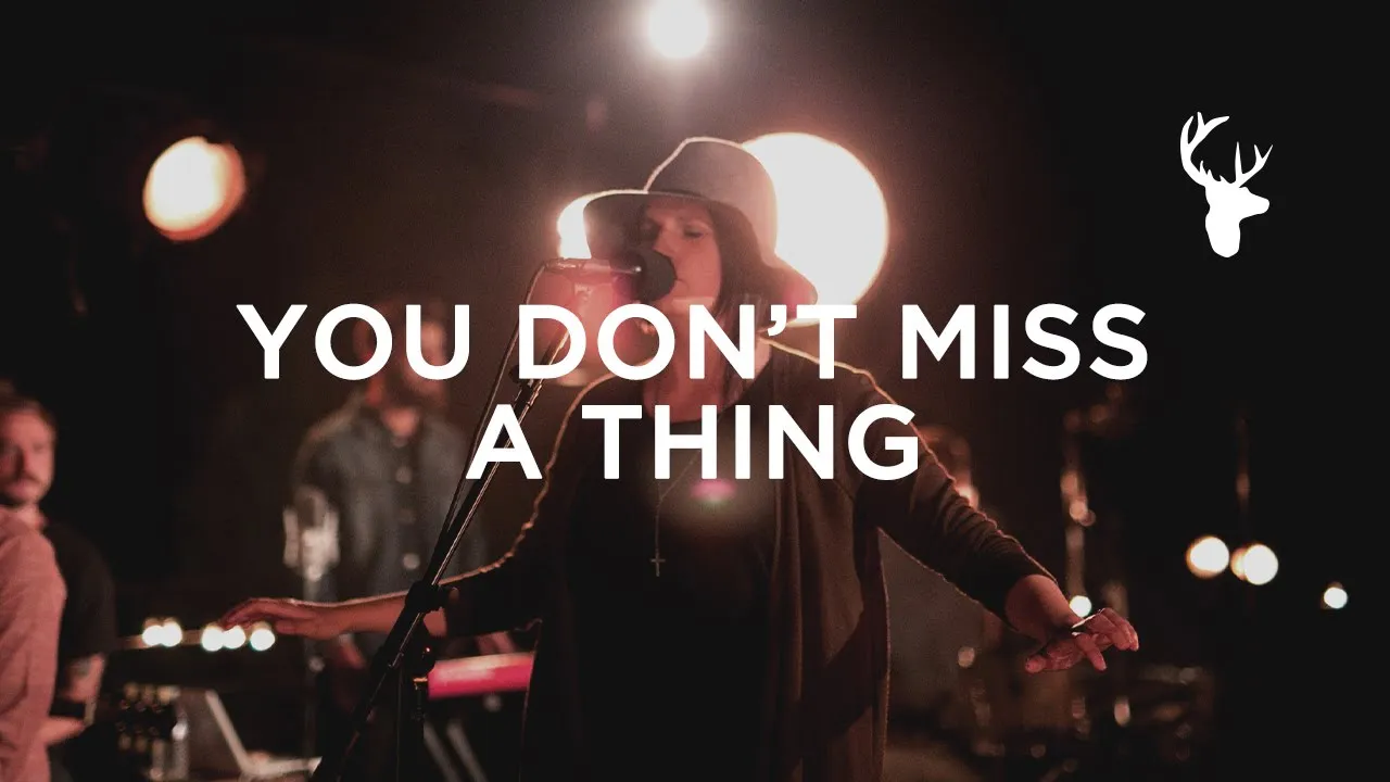 You Don't Miss A Thing (LIVE) - Amanda Cook | We Will Not Be Shaken