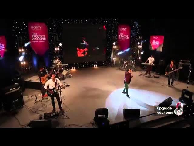 Teri Deewani by Kailash Kher live at Sony Project Resound Concert background
