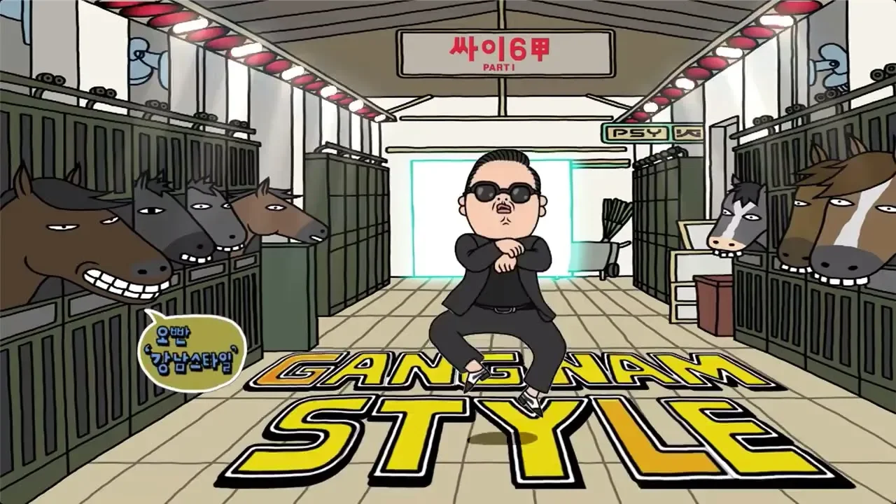 PSY - GANGNAM STYLE(강남스타일) M/V background