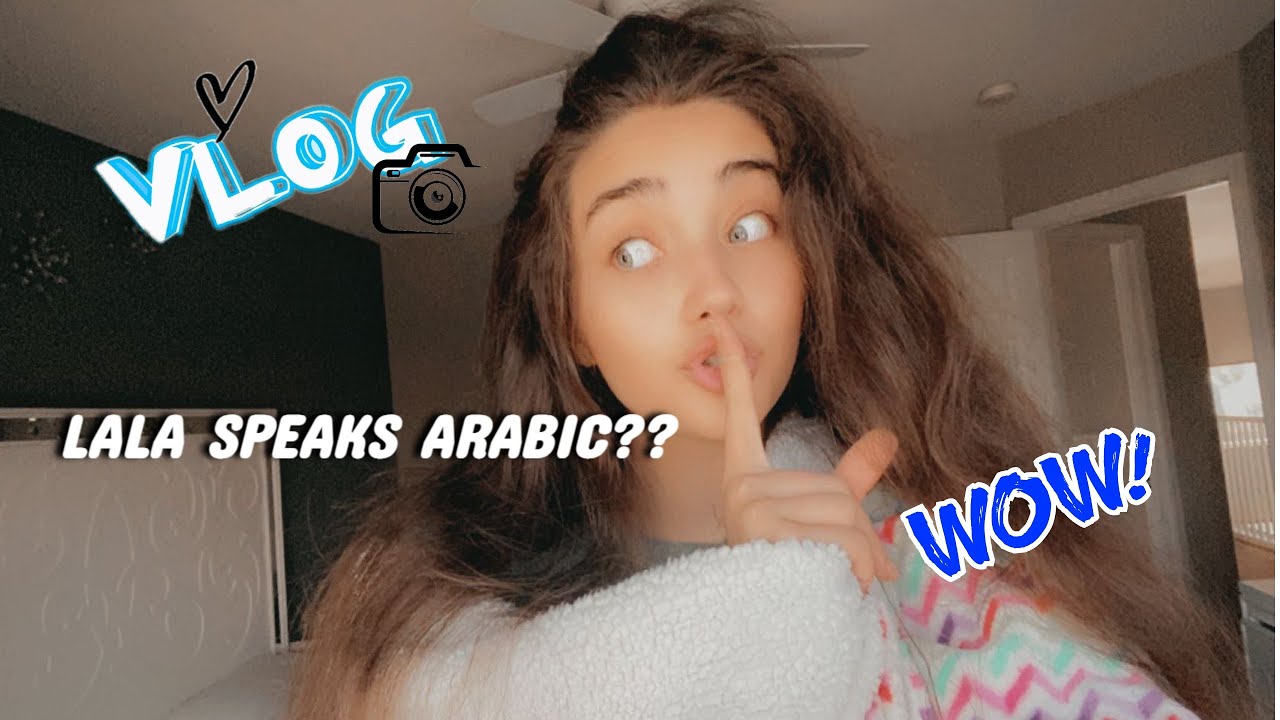 Lala Speaks AraBiC! (VLOg) background