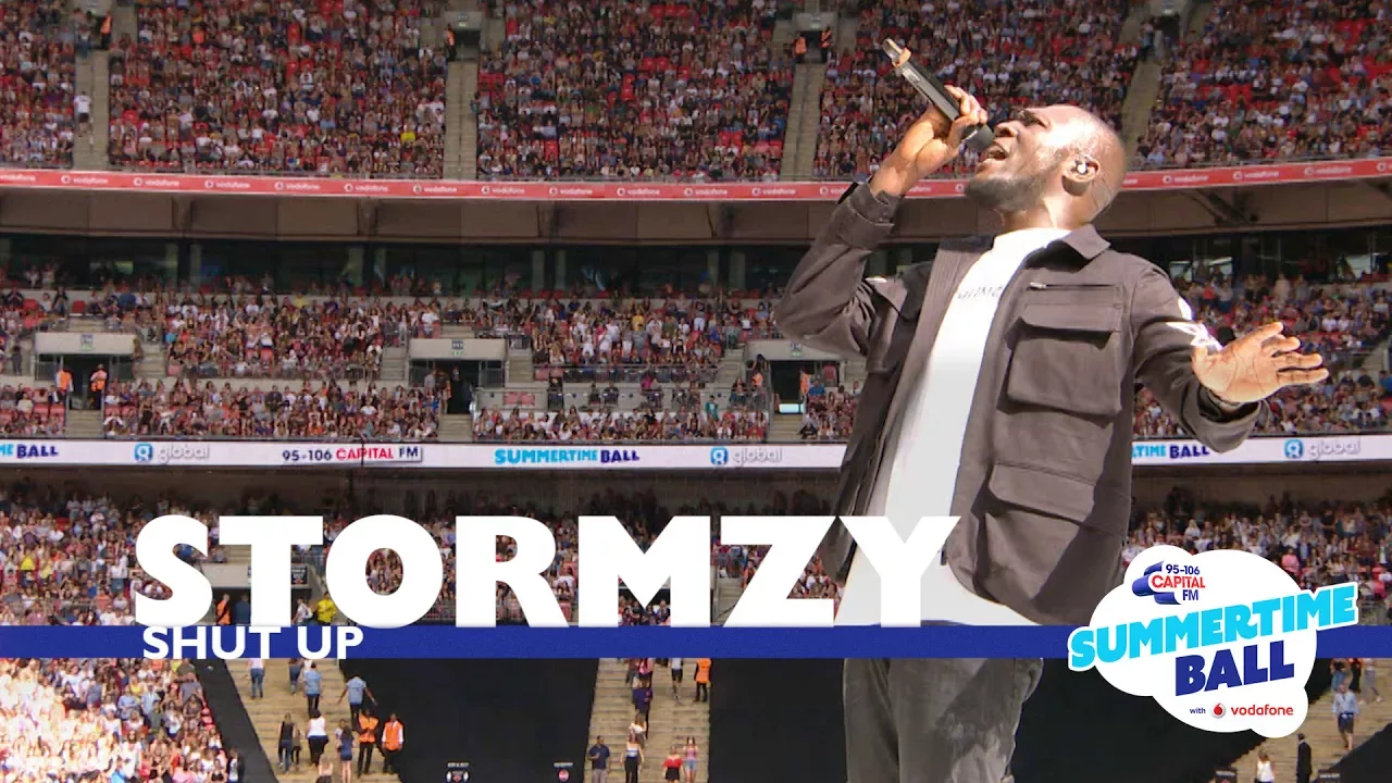 Stormzy - 'Shut Up' (Live At Capital’s Summertime Ball 2017) background