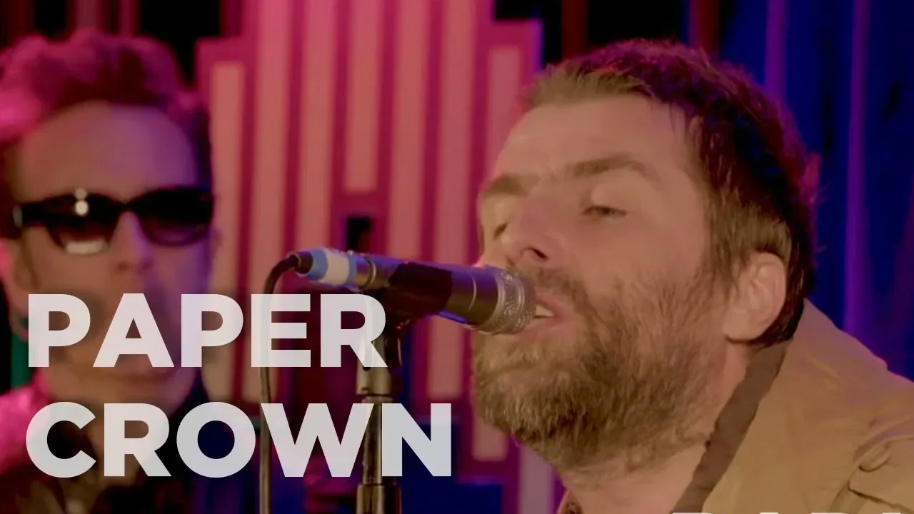 Liam Gallagher - Paper Crown Acoustic | LIVE From The Roof | Radio X session background