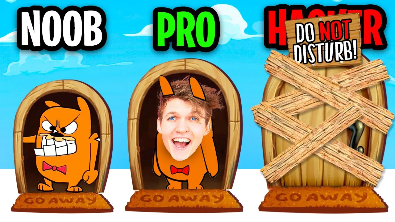 NOOB vs PRO vs HACKER In DO NOT DISTURB! (ALL LEVELS!) (2021) | Watch on Movi47