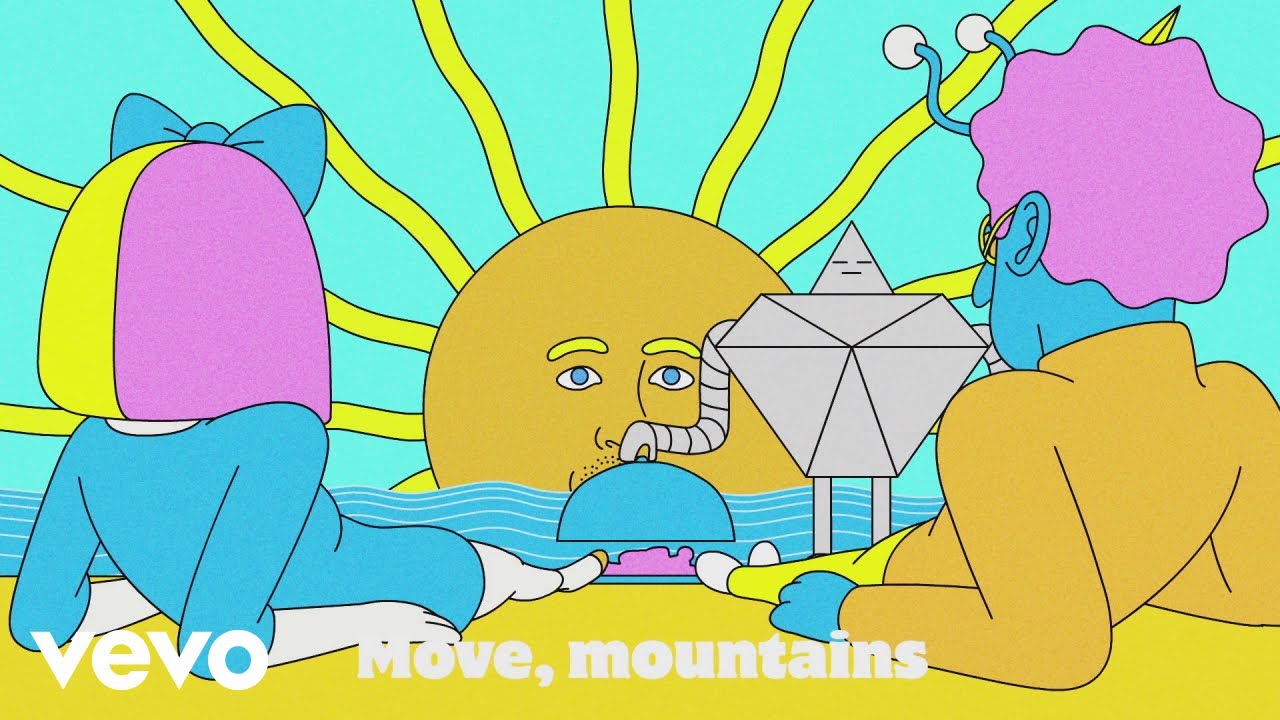 LSD - Mountains (Official Lyric Video) ft. Sia, Diplo, Labrinth background