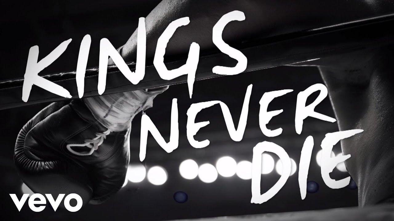 Eminem - Kings Never Die (Lyric Video) ft. Gwen Stefani background