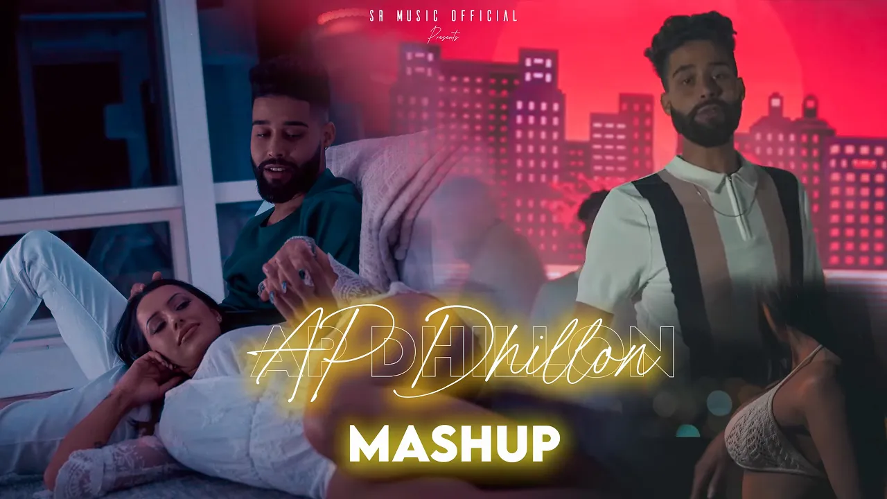 AP Dhillon Mashup - DJ Sumit Rajwanshi | SR Music Official | Latest Mashup Songs 2022 background
