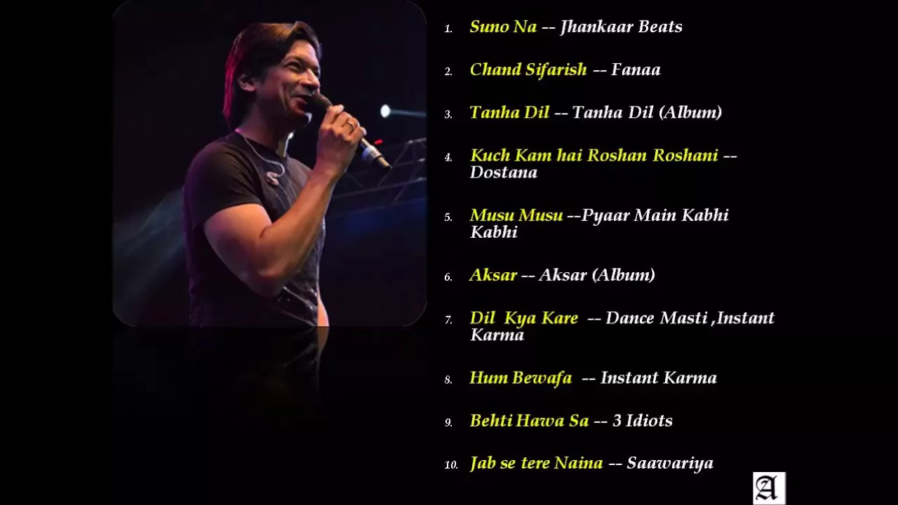 Top 10 All time hits by Shaan
