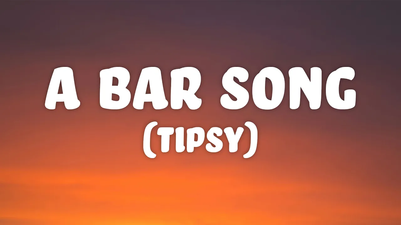 Shaboozey - A Bar Song (Tipsy) (Lyrics) background