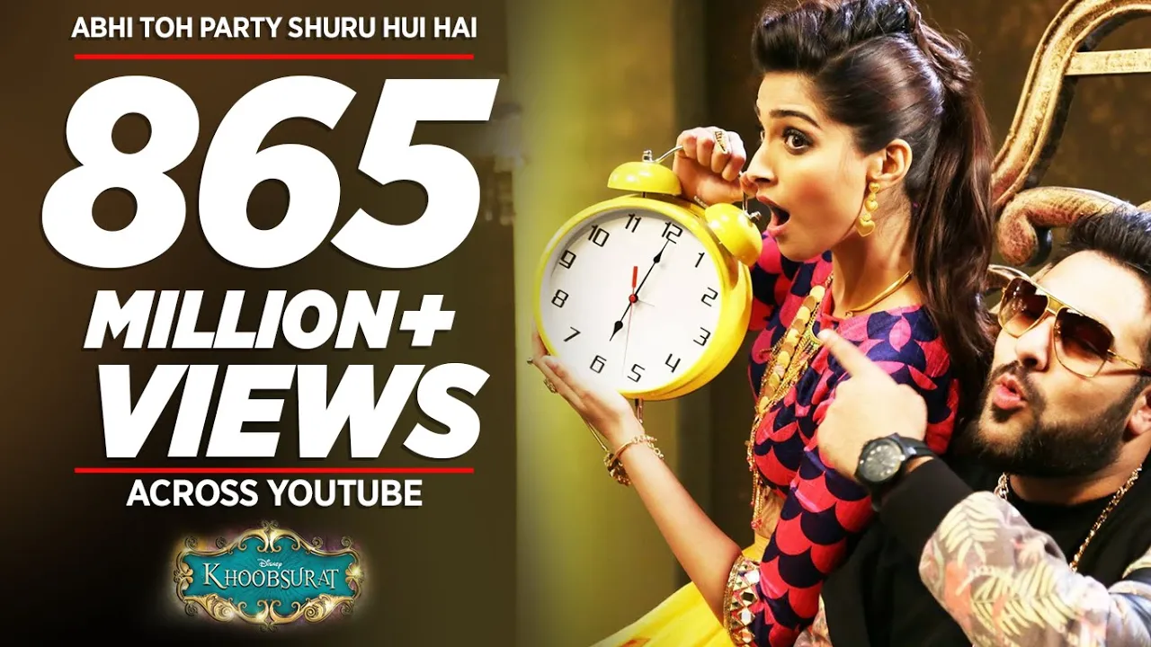 'Abhi Toh Party Shuru Hui Hai' FULL VIDEO Song | Khoobsurat | Badshah | Aastha background