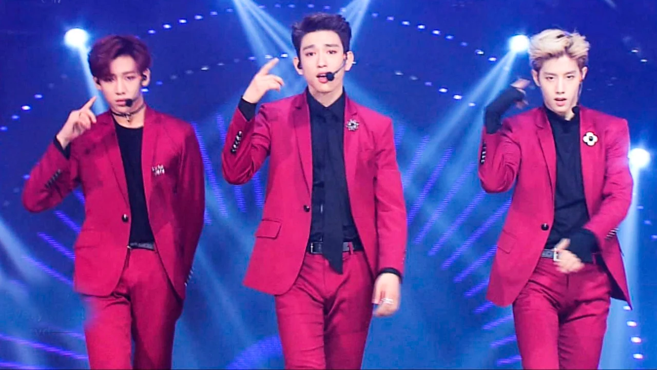 《POWERFUL》 GOT7(갓세븐) - 니가 하면(If You Do) @인기가요 Inkigayo 20151018 background
