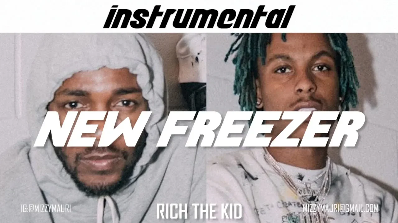 Rich the Kid ft. Kendrick Lamar - New Freezer (INSTRUMENTAL) backdrop