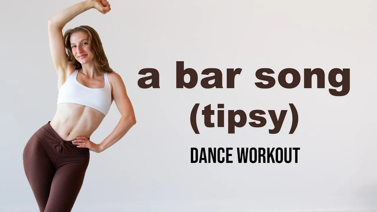 Shaboozey - A Bar Song (Tipsy) FULL BODY DANCE WORKOUT background