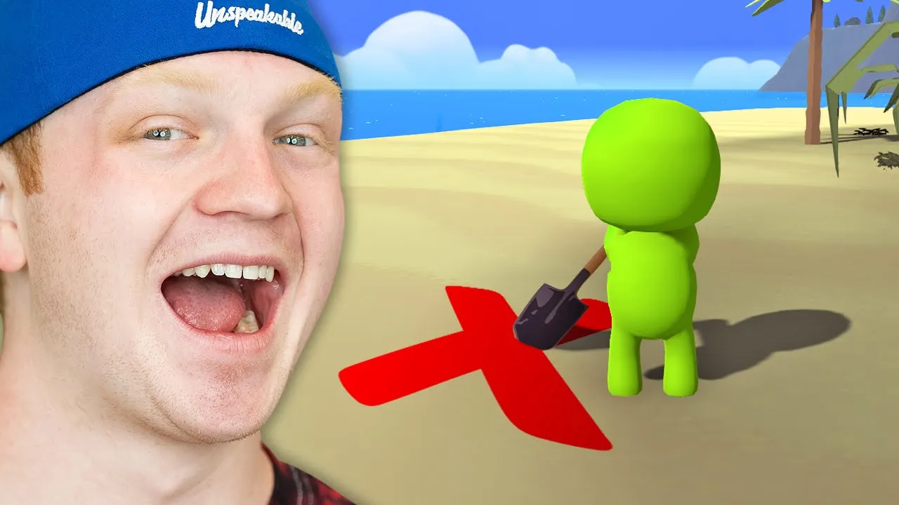 I Found BURIED TREASURE On The ISLAND! poster — similar to Testing if Sharks Can Smell a Drop of Blood