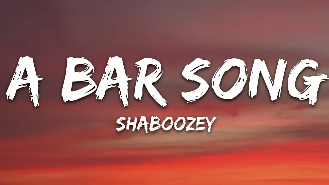 Shaboozey - A Bar Song (Tipsy) (Lyrics) background