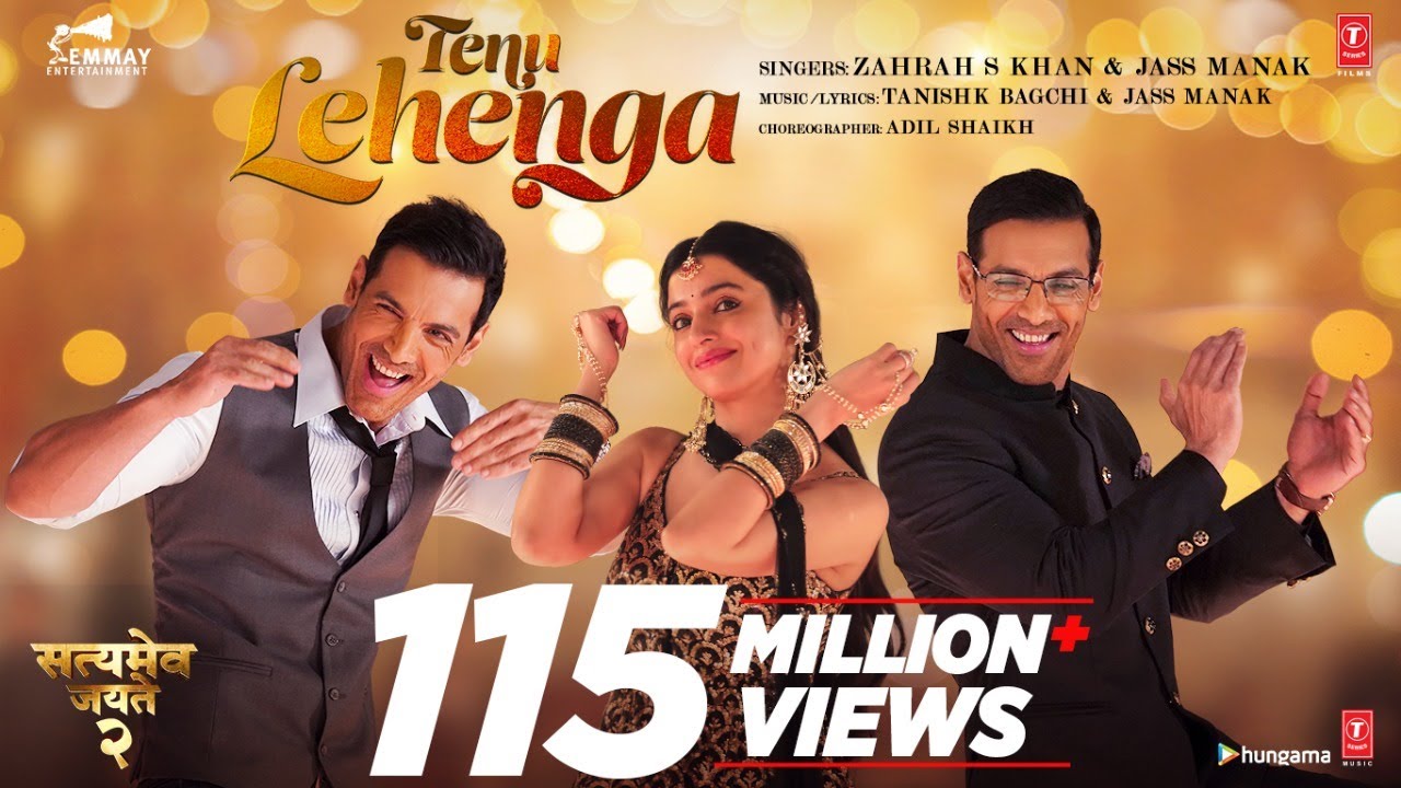 Tenu Lehenga Song: Satyameva Jayate 2 | John A, Divya K |Tanishk B, Zahrah SK, Jass M|In Cinemas Now background