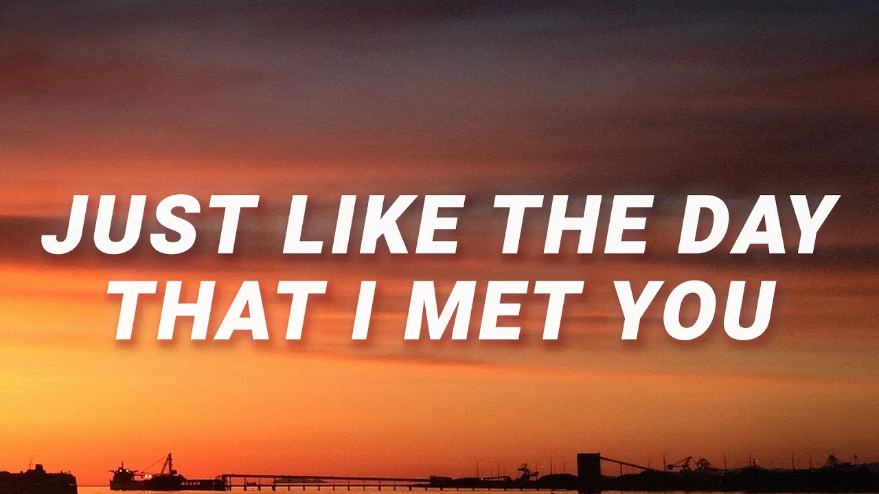 Giveon - Just like the day that I met you (Heartbreak Anniversary) (Lyrics) background