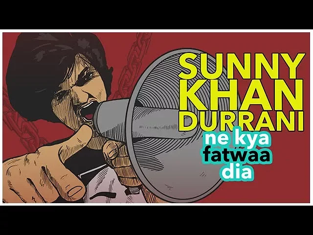 Fatwaa Jaari - Sunny Khan Durrani | Official Lyrics | Pakistani Rap Songs 2018 background