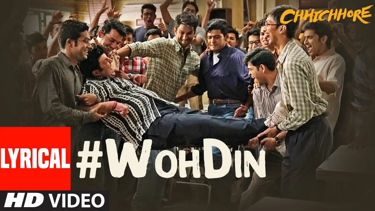 ARIJIT SINGH: Woh Din Lyrical | Chhichhore | Sushant, Shraddha | Pritam, Amitabh background