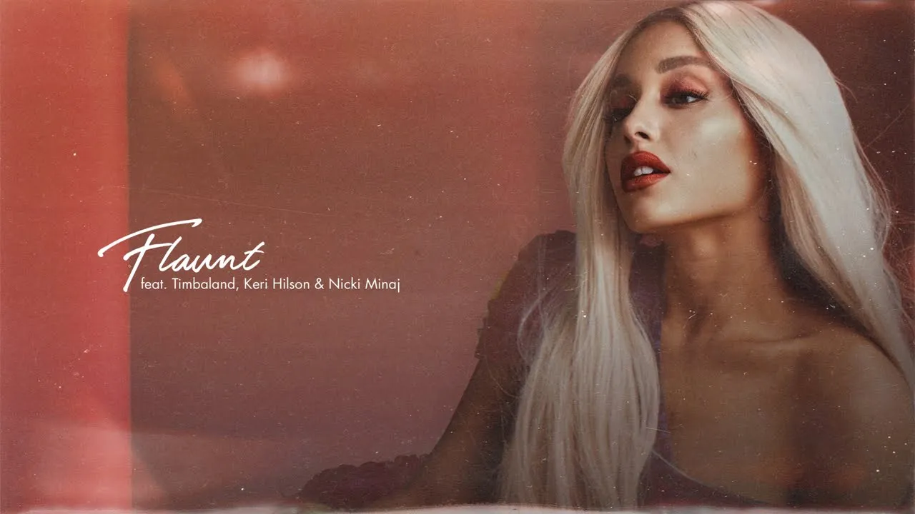 Ariana Grande - Flaunt (feat. Timbaland, Keri Hilson & Nicki Minaj) (Audio) background