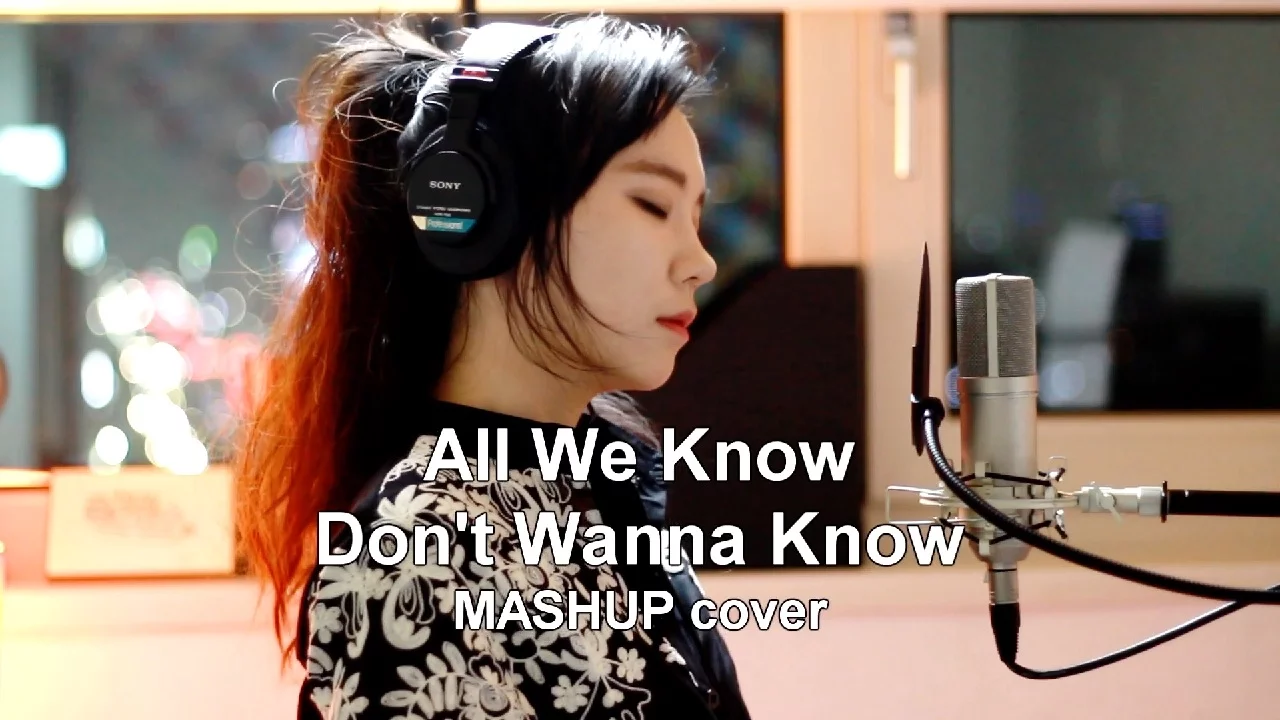 All We Know & Don't Wanna Know - The Chainsmokers & Maroon 5 ( MASHUP cover by J.Fla ) background
