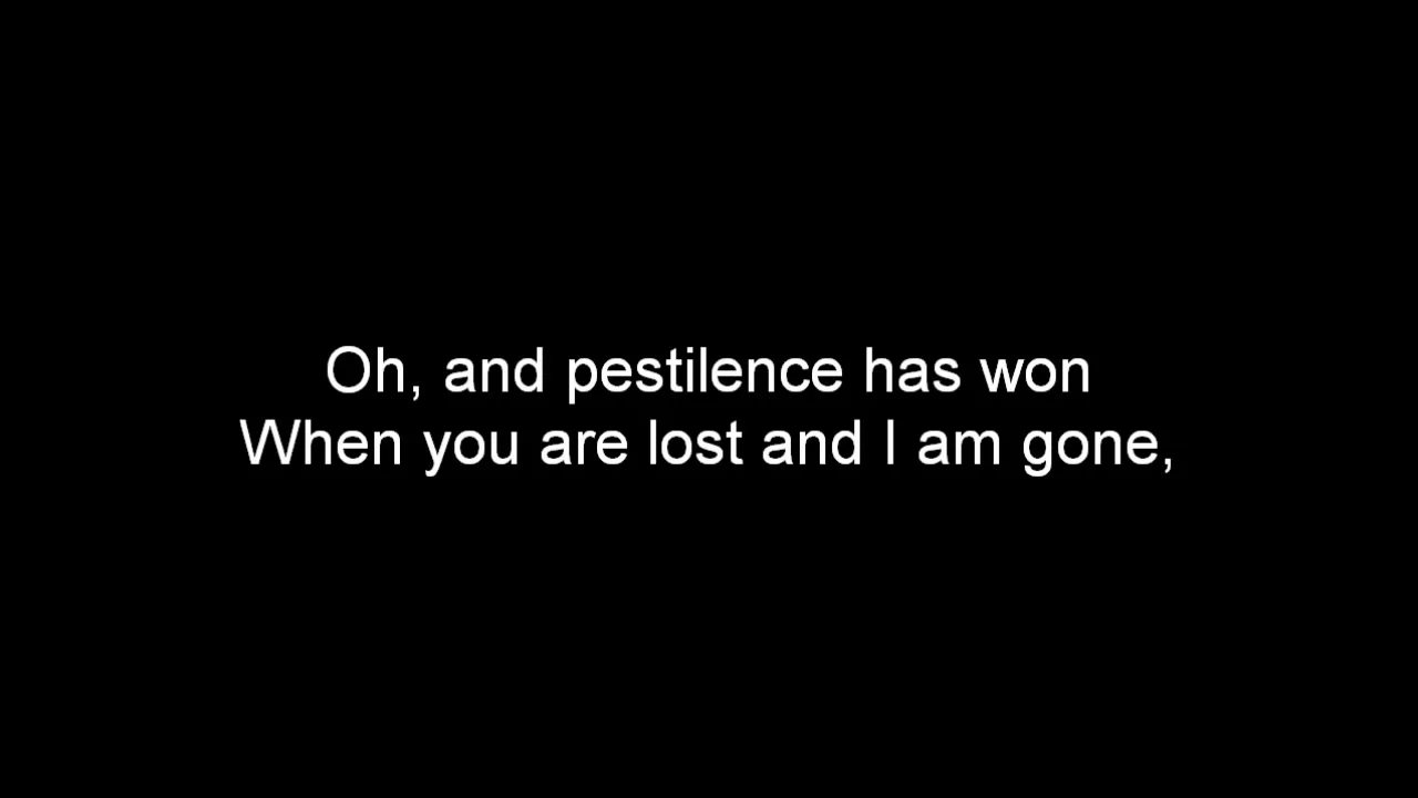 Winter Winds - Mumford & Sons - LYRICS background