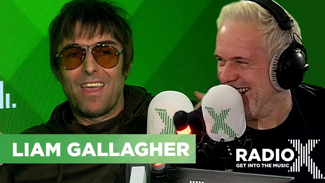 Liam Gallagher chats Knebworth, Dave Grohl, The Beatles and more | The Chris Moyles Show | Radio X background