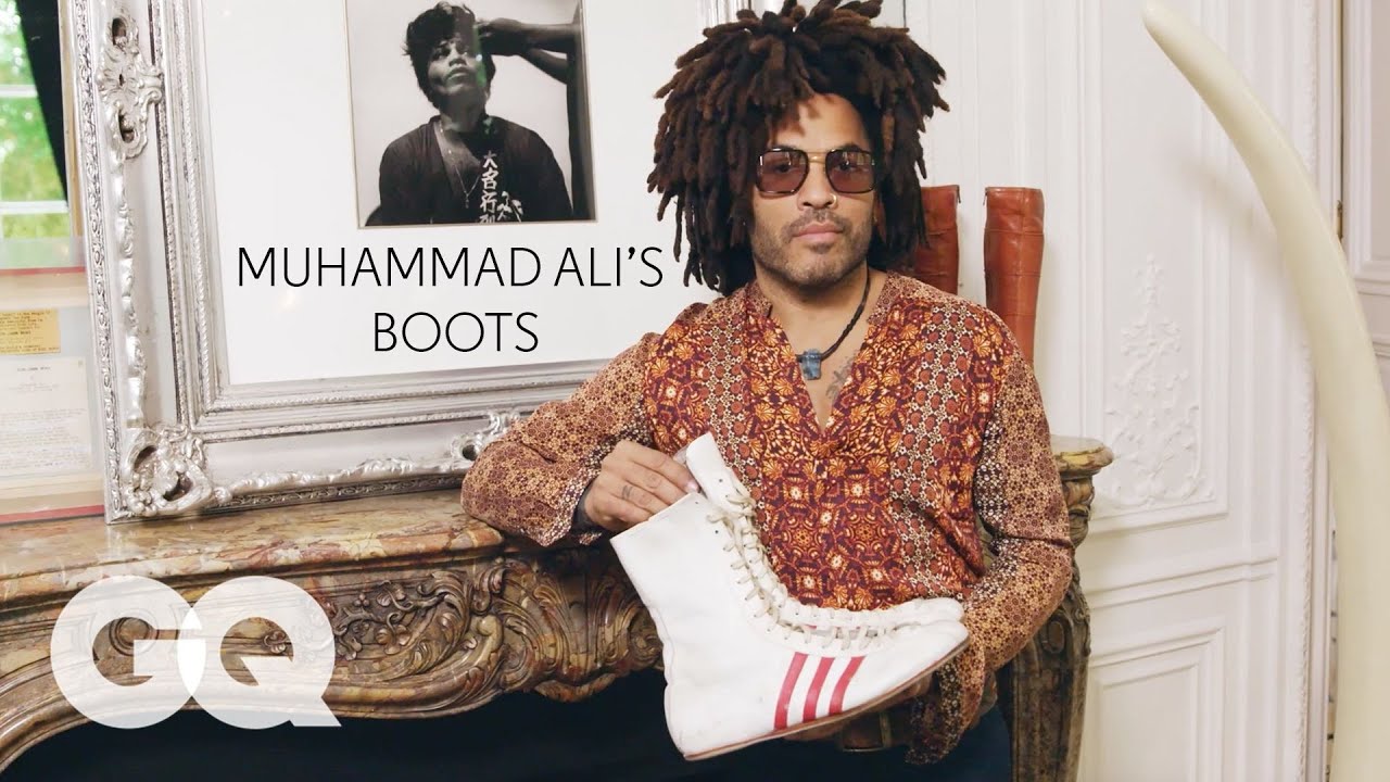 Lenny Kravitz Shows Us His Favorite Possessions | Collected | GQ background