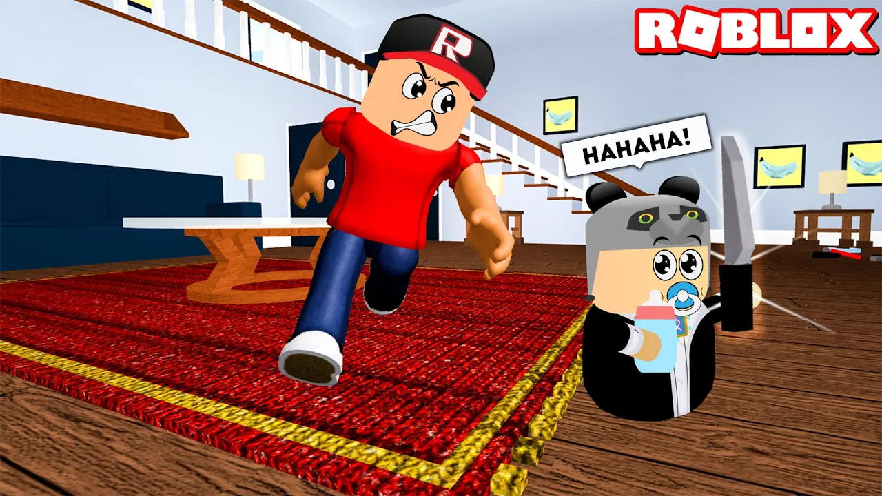 Yaramaz Bebek Oldum!! Her Yeri Dağıttım - Panda ile Roblox Where's the Baby! (2020) | Watch on Movi47