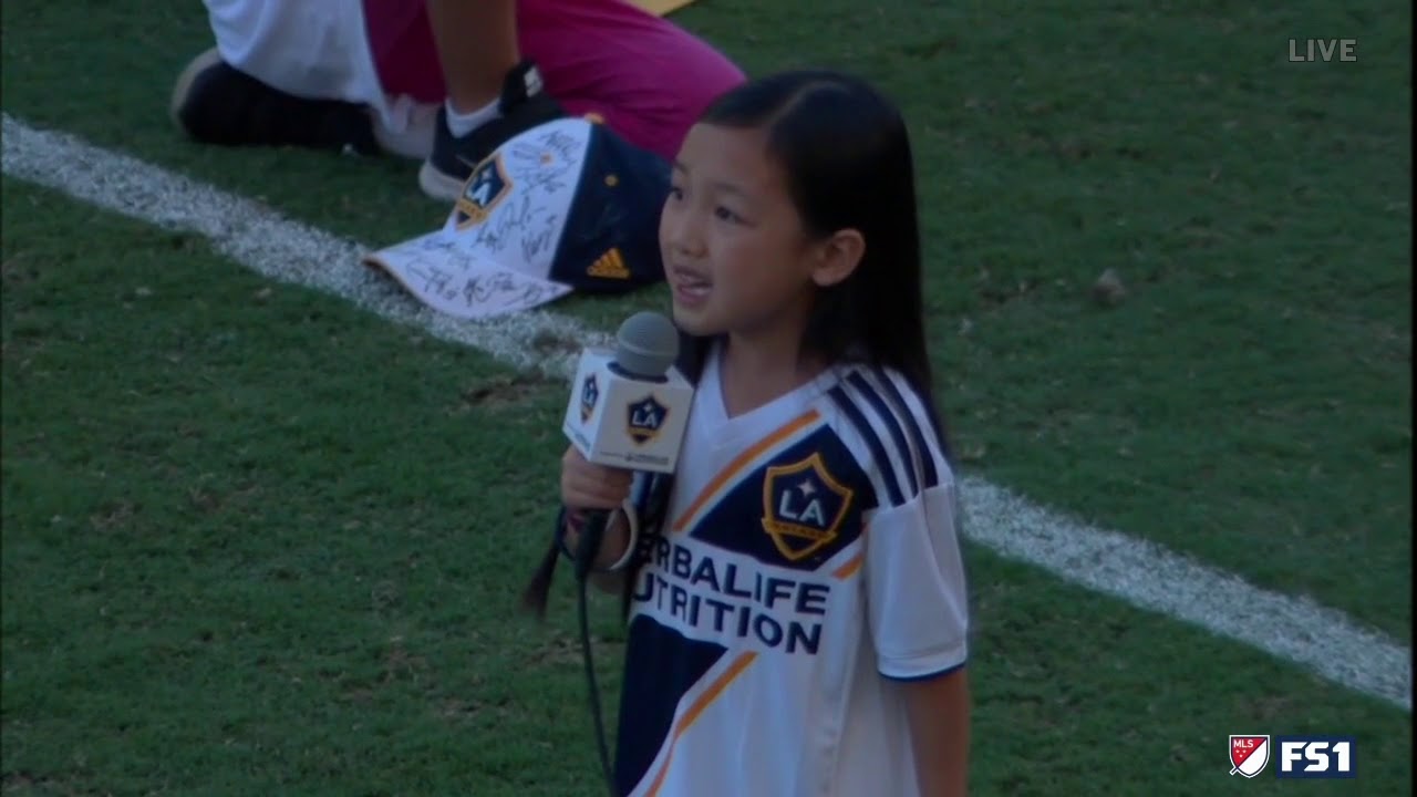 7 Year-Old Crushes National Anthem, Zlatan Approves background