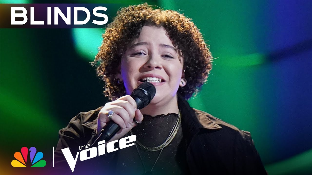 17-Year-Old Shye's Four-Chair Turn Performance of "Superman" | The Voice Blind Auditions | NBC background