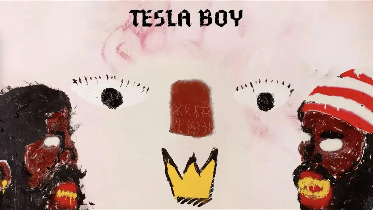 ODUMODUBLVCK - TESLA BOY FT. BLAQBONEZ (LYRIC VIDEO) background