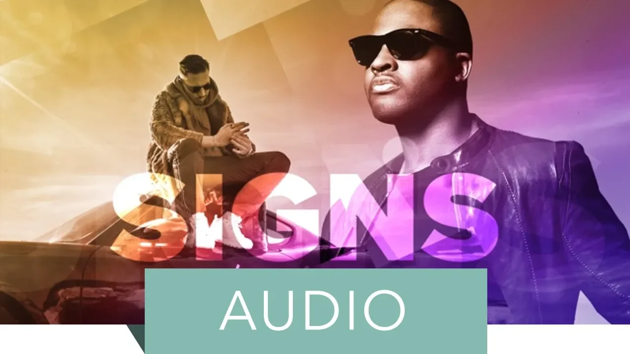 HUGEL & Taio Cruz - Signs (Official Audio) background