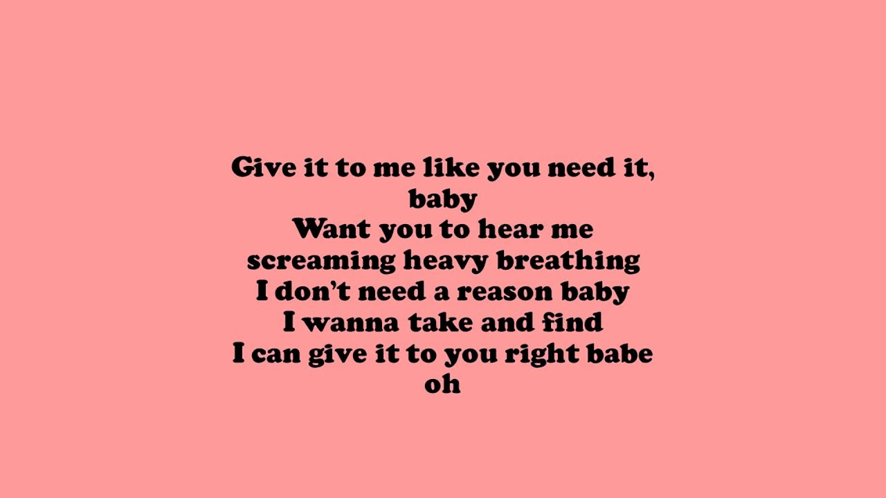 Summer Walker - Girls Need Love Lyrics