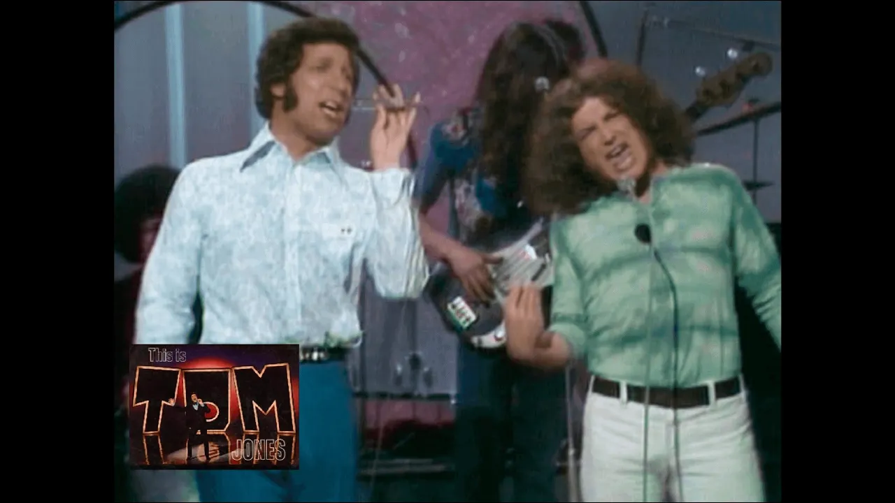 Tom Jones & Joe Cocker - Delta Lady - This is Tom Jones TV Show 1970 background
