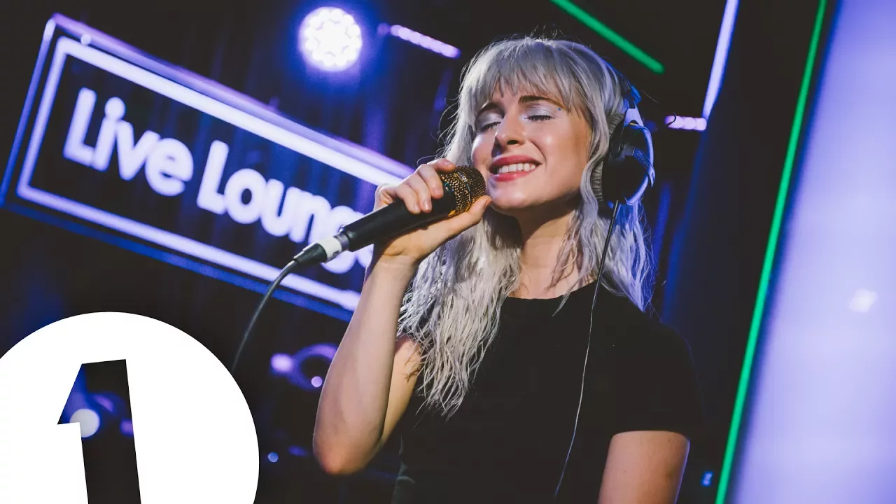 Paramore cover Drake's Passionfruit in the Live Lounge background