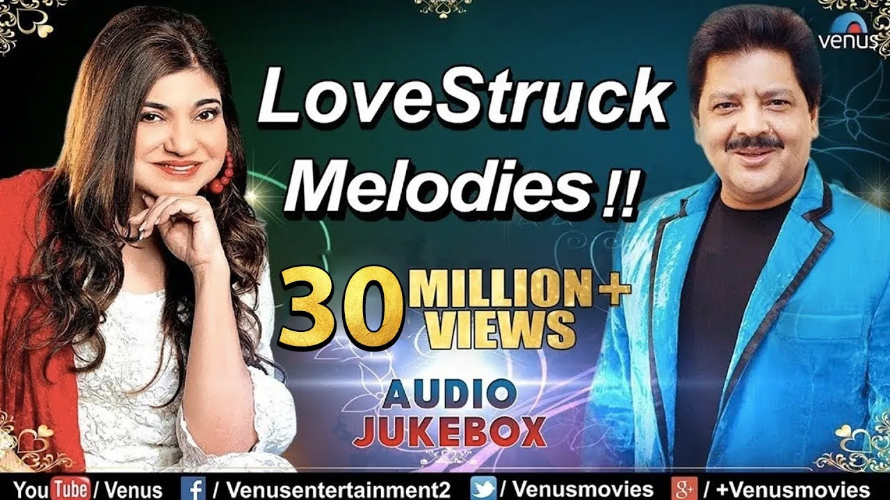 Udit Narayan & Alka Yagnik - LoveStruck Melodies | 90's Romantic Songs (2014) | Watch on Movi47